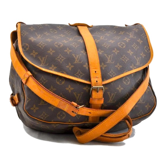 Louis Vuitton Handbags - Louis Vuitton Monogram Saumur 35 Cross body Shoulder Bag